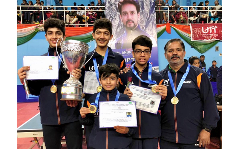 First captain of the State Team that won National Gold – India 2019