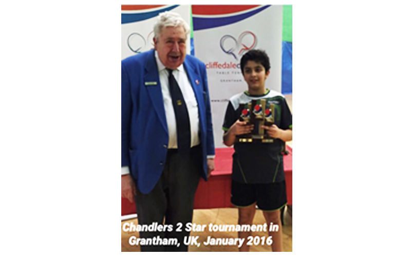 First ever Hattrick of Wins, Chandlers – Grantham, The UK, 2016