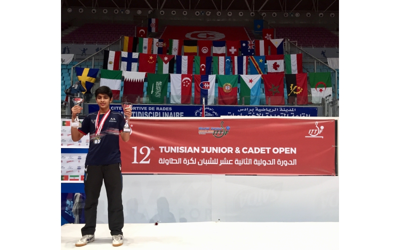 2018 : Double Gold Winner In Tunisia  Open