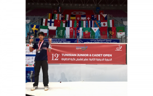 First ITTF certified double Gold win in Africa - Tunis, Tunisia, 2018